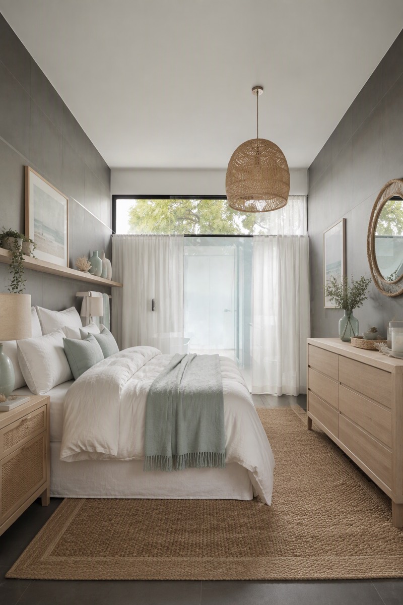 Coastal Bedroom — Sun-Bleached Calm