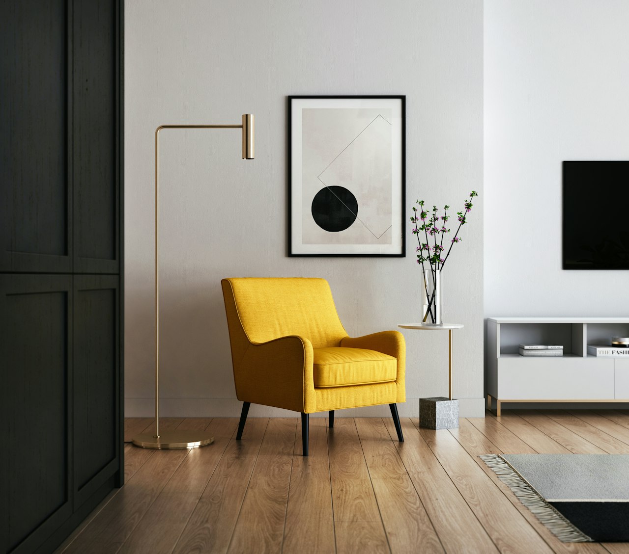 Japandi Living Room — Moodboard Match — original