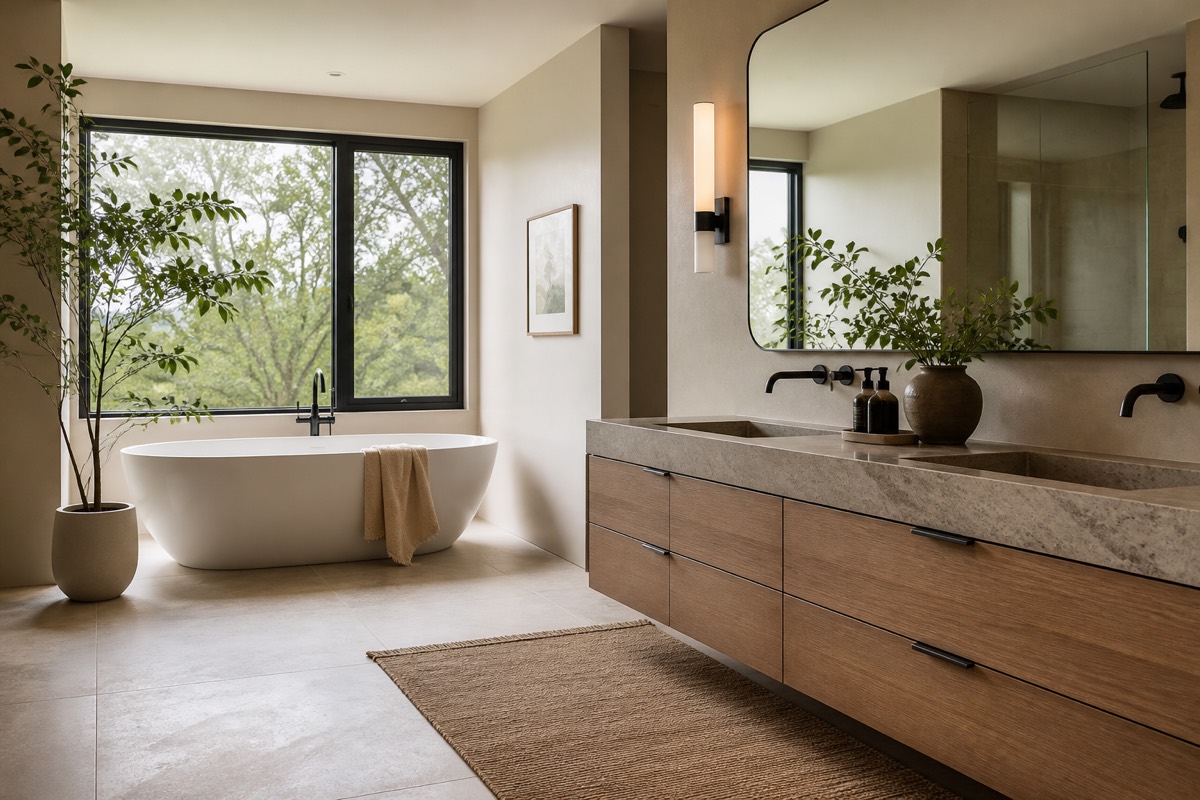 Modern bathroom idea
